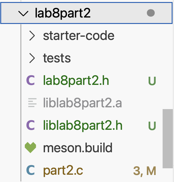 Lab 8 Part 2 Directory.