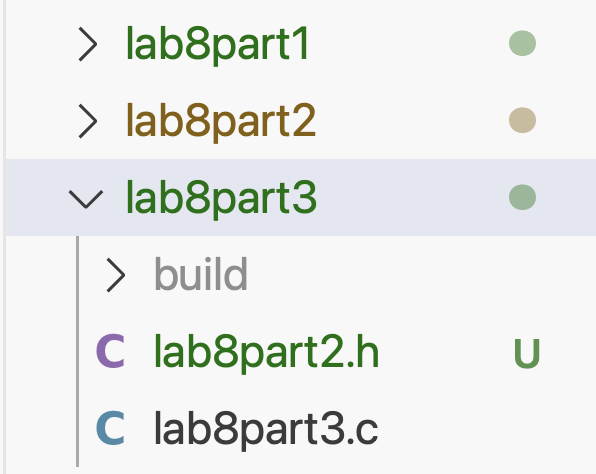Lab 8 Part 3 Directory.